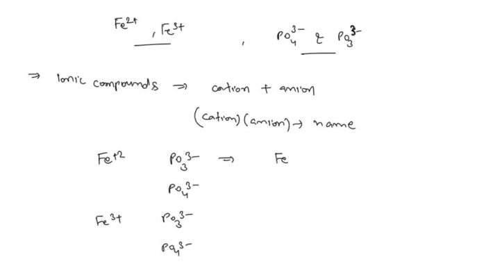 Fe3 po3 2 compound name