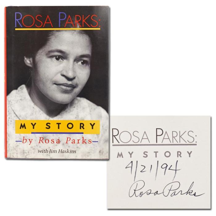 Structure and narrative rosa parks memoir my story