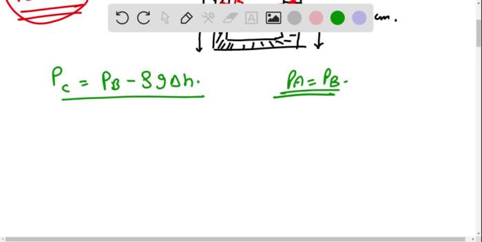 Assume patmos 1.00 atm what is the gas pressure pgas